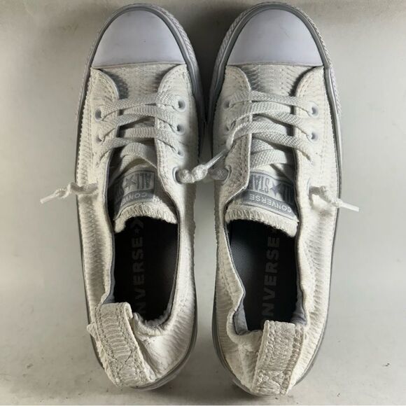 Converse CTAS Shoreline Womnes Shoes Low Top Sneakers White Size 6 - Picture 5 of 8